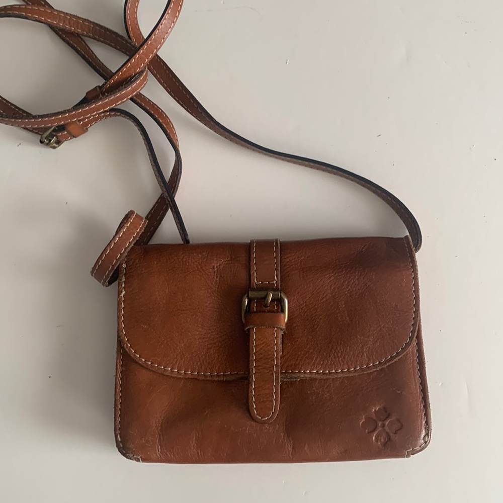 Patricia Nash Torri Tan Crossbody